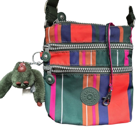 Kipling Multicolor Crossbody Bag EUC - Picture 2 of 3